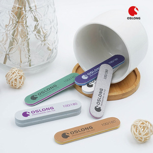 कस्टम पैकेजिंग डबल पक्षीय व्यक्तिगत 80/80 नाखून फ़ाइलें और भैंस बेबी नाखून फ़ाइल - Product Image 1