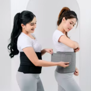 Hochwertiges Nano-Bambus-Korsett Anti-Geruch-Bambus-Korsett nach der Geburt mit einstellbarer Kompression für neue Mütter - Product Image 5