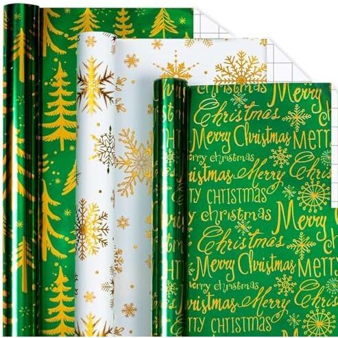 Noël vert et blanc