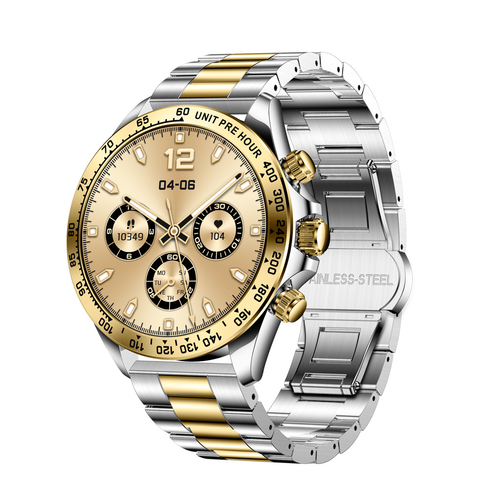 Gold steel