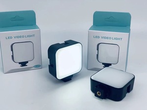 มืออาชีพไฟ LED เติมแหวนเซลฟี่แต่งหน้าแสงวิดีโอมัลติฟังก์ชั่ On-กล้องเติมแสง - Product Image 2