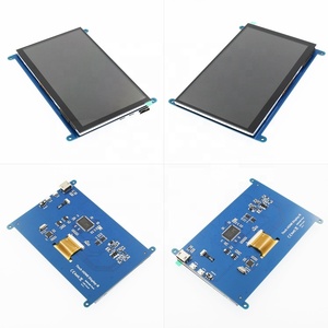 7 "800x480 LCD-Display mit kapazitivem Touch und 5V/2A Mini-USB-Netzteil, kompatibel mit Raspberry Pi und ARM und PC - Product Image 4