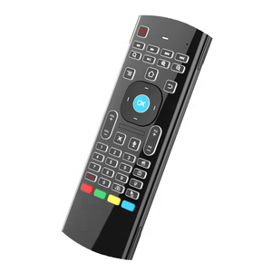 Hostrong Air Mouse con retroiluminación de voz Control remoto 2,4G RF Teclado inalámbrico para Smart TV Box MX3 MINI OEM Soporte personalizado - Product Image 2