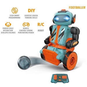 3 in 1 smart programmation robot da calcio fai da te assemblare kit di costruzione di robot pinza di interazione e sharpshooter STEM rc robot toys - Product Image 4