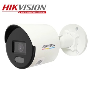 Hikvision 4MP IP摄像机DS-2CD1047G2-LUF ColorVu固定子弹内置麦克风sd卡插槽24/7彩色图像人体检测IP67 - Product Image 2