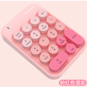 Stylish Mini 2.4G <strong>Wireless</strong> Keyboard <strong>Mouse</strong> <strong>Combo</strong> New <strong>Numeric</strong> Keyboard Design - Product Image 3