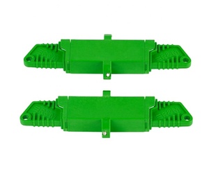 Glasfaser-Adapter flacher Anschluss E2000 APC mit Simplex-Einzelkern - Product Image 1