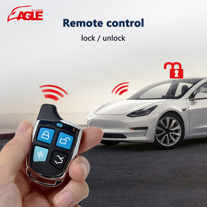 DC 12V serratura centralizzata a distanza universale per Auto blocco chiave intelligente telecomando telecomando sistema di allarme senza chiave nero