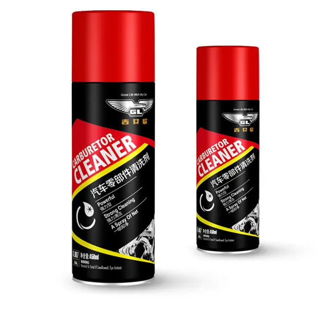 Guangzhou billig aus gezeichnete Reinigung 450ml Vergaser Reiniger Vergaser Choke Reiniger Spray Vergaser Reiniger