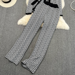 Casual Knitting Damen dreiteilige Sets Pullover Leggings Weste Jacken mantel 3-teilige Outwear Sets Homewear für Frauen