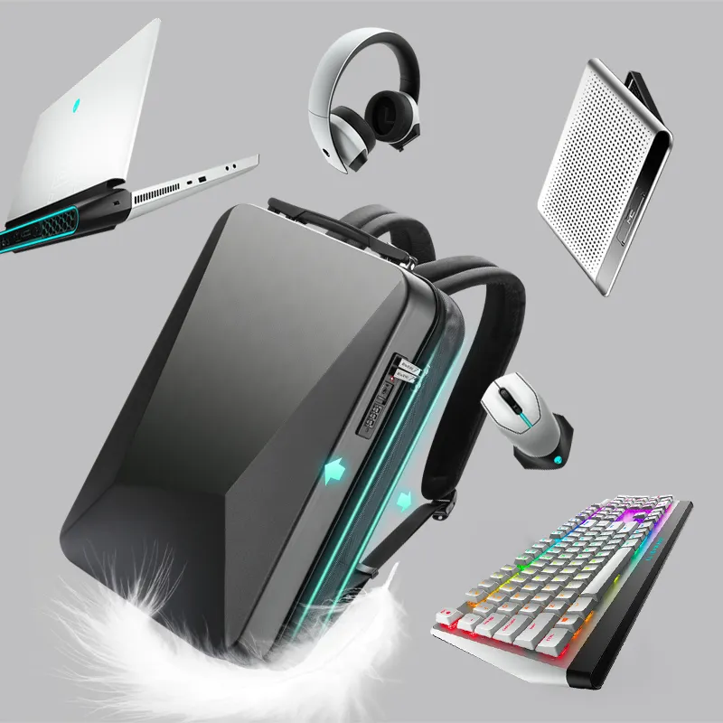 Bopai BSCI erkek oyun genişletilebilir su geçirmez 17.3 dizüstü bilgisayar usb şarj tsa inteligente ince akıllı anti hırsızlık sert kabuktan sırt çantası