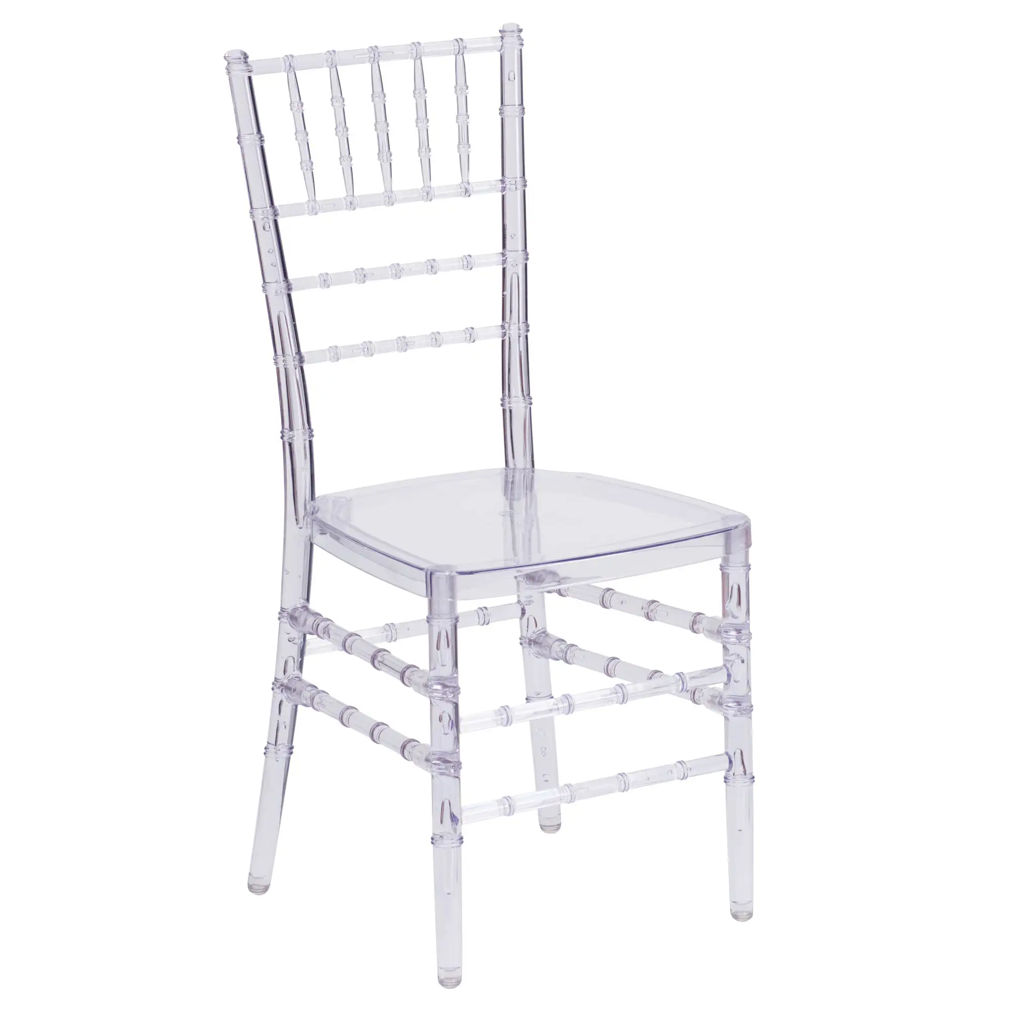 Открытый Хрустальный акриловый стул Chiavari, прозрачные свадебные стулья, гостиничный стул Sillas Tiffany