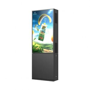 Бюджетное двухстороннее рекламное агентство DOOH Standee, 3000nits, Холодостойкие тотемные цифровые вывески и дисплеи Ip66 - Product Image 6