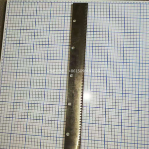 Zig zag örnek kumaş kesici kesme makinası tekstil pembeleme makinesi - Product Image 6