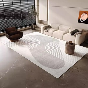 Modern el düğümlü ve makine yapımı halı oturma odası için toptan yıkanabilir geri dönüşümlü kaymaz leke dayanıklı - Product Image 1