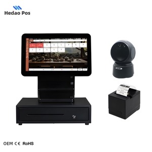 Werks großhandel All-In-One Android Windows POS-System Full Size Multi-Size-Registrier kasse für Restaurants - Product Image 1