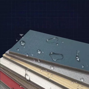 Bán Buôn PVC Sợi Tre Nền Tường Bảng Điều Chỉnh Gỗ Veneer Tre Than Gỗ Hạt Cho Nội Thất Kết Thúc Căn Hộ Phòng Ngủ - Product Image 5