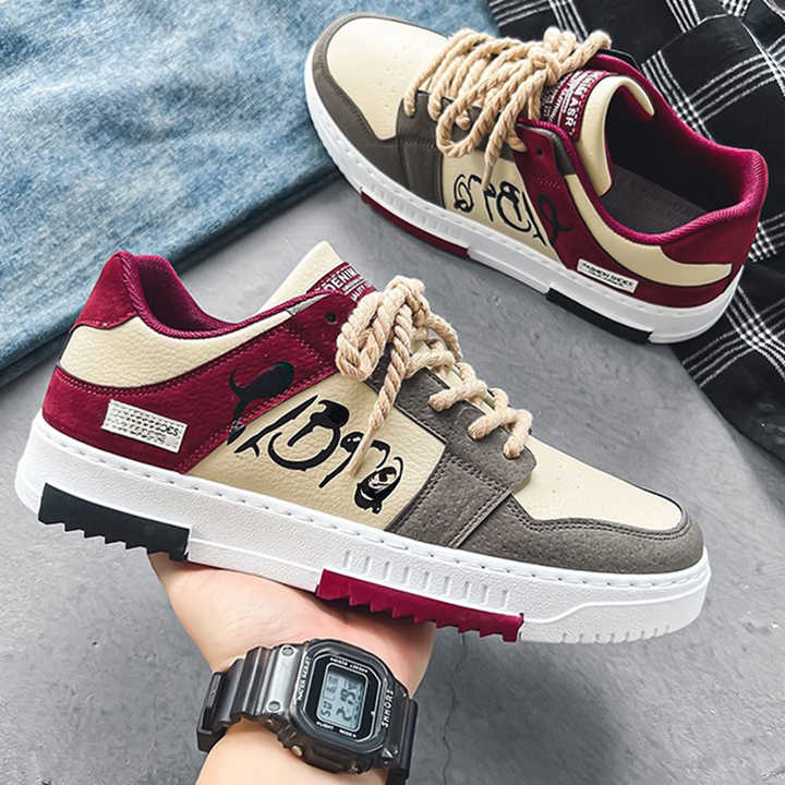 Y Factory Price Customized Shoes for Men New Casual Skateboard Shoes Sport Running Sneakers Chaussures Pour Hommes