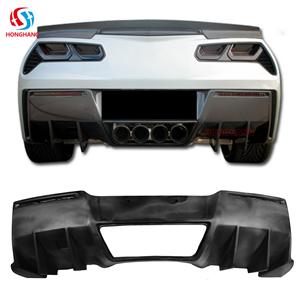Aggressive Heck diffusor lippe für Chevrolet Corvette C7 2014-2019 Premium ABS Material - Product Image 2