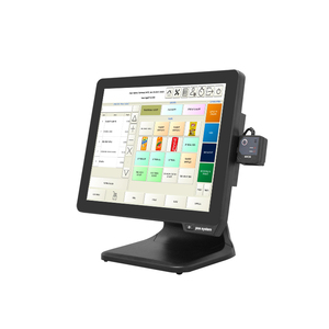 China pos machine 15 pulgadas 1024*768 escritorios todo en un sistema POS de computadora con pantalla táctil - Product Image 2