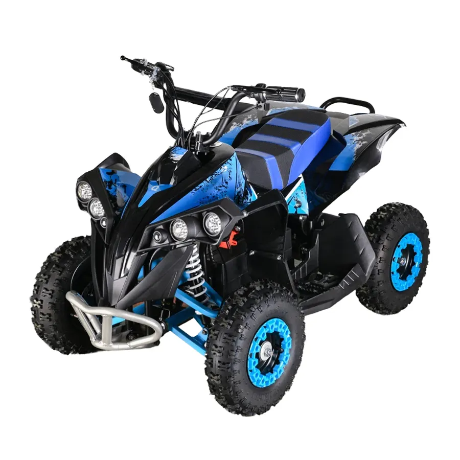 Atv elektrik mini anak-anak, sepeda quad ATV listrik 3 kecepatan dapat disesuaikan 1000w 36v