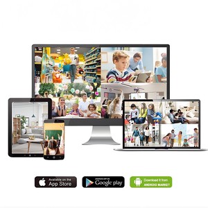 4 * 4mp סולארית wifi ptz cctv מערכת אבטחה ביתית nvr ניטור עם חשמל סולארית קל