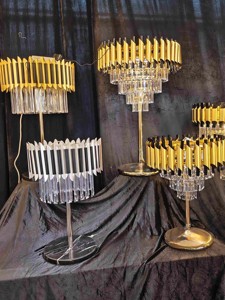Fabrika doğrudan tedarik düğün merkezi düzeni sahne dekorasyon yeni düğün sahne galvanik masa çiçek şamdan. - Product Image 5