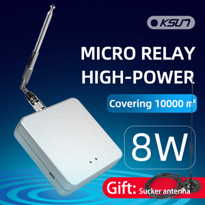 Xách Tay Mini Hai Cách Phát Thanh 10 KM Khoảng Cách Dài Hơn Trạm Cơ Sở UHF Repeater Cho Walkie Talkie - Product Image 2