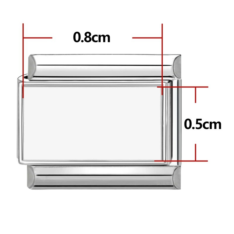 Transverse steel color photo module