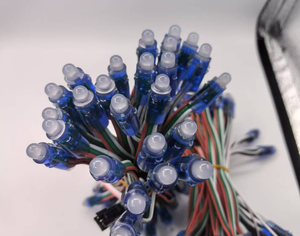 <strong>RGB</strong> <strong>Color</strong> Digital <strong>LED</strong> <strong>Pixel</strong> Light 12mm <strong>Full</strong> <strong>Color</strong> <strong>Pixel</strong> <strong>LED</strong> Christmas Decorations Lights 3V Input IP68 Waterproof - Product Image 2