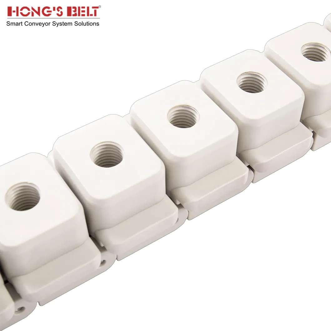 Hongsbelt-cintas transportadoras de cadena de plástico, F3000TD, MULTIflex