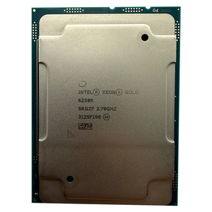 Intel Xeonデュアルサーバープロセッサ6258Rオリジナルの新しいCPU28コア2.7GHz CPU - Product Image 1