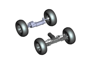 消毒用四輪UGVロボット産業用インテリジェントプラットフォームカート2020 - Product Image 6