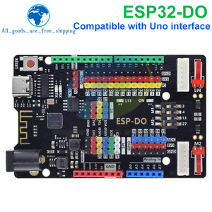 ESP32 Entwicklungsbrett 16 MB kompatibel mit UNO R3/UNO R4 Schnittstelle ESP-DO Roboterniveau Exam 56 Haupteinstellbrett für Arduino