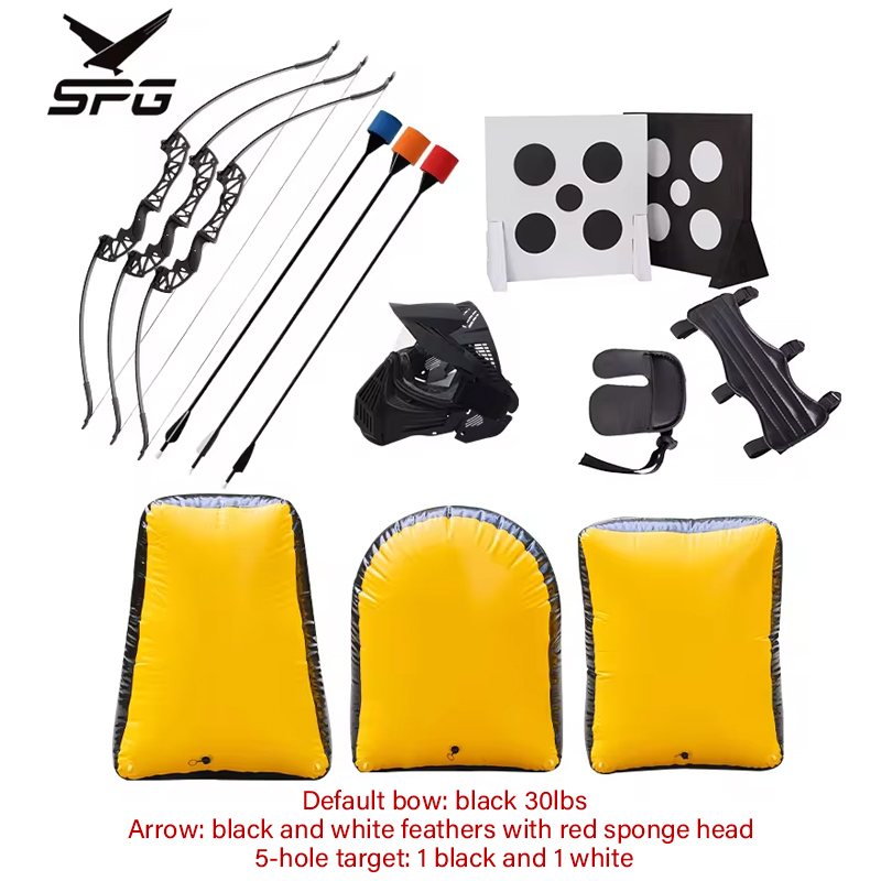 Etichetta per tiro con l'arco-Nero