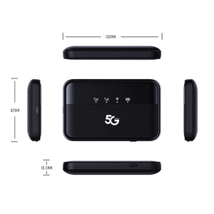 โมเด็ม5G เราเตอร์ปลดล็อค mifis อุปกรณ์ WiFi ฮอตสปอตสำหรับเดินทางเคลื่อนที่พร้อมช่องใส่ซิมการ์ด10000mAh WiFi ไร้สาย6 Ax1200Mbps - Product Image 5