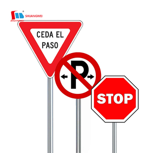 Oem chấp nhận nhôm phản quang Tấm cảnh báo dấu hiệu cho giao thông tin nhắn dấu hiệu với an toàn giao thông dấu hiệu chủ - Product Image 5
