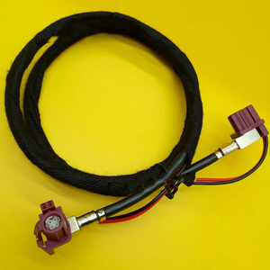 Araba NBT ekran EVO CID Video kablosu <span class=keywords><strong>BMW</strong></span> F10 F20 F25 F30 F15 için güçlendirme trafo