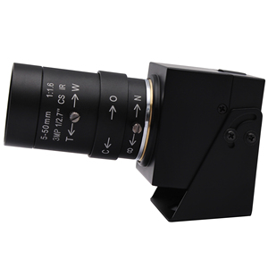 720P Webcam CS montaggio Zoom manuale obiettivo industriale incorporato USB telecamera di sicurezza Mini Lightburn per lampone Pi - Product Image 3