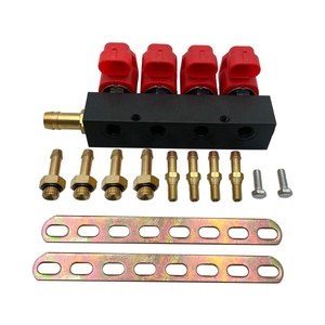 Cng lpg <strong>Sequential</strong> <strong>Injection</strong> <strong>Systems</strong> 4 Cyl Common Gas Fuel Injector Rail
