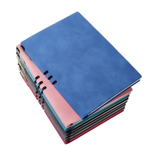 2023 Venda quente escritório Personalizado Faux Qualidade Reciclado Cadernos Diário Jornal Sempre Negócio Capa Mole A5 Caderno de Couro Pu