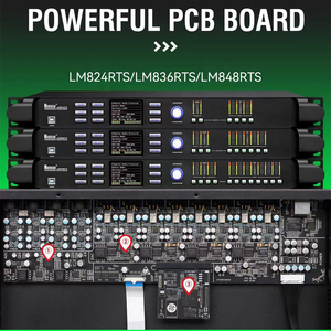 Customized Control <strong>Software</strong> 4 Input 8 Output With Program 96k AUTO EQ DSP <strong>Audio</strong> Processor - Product Image 3
