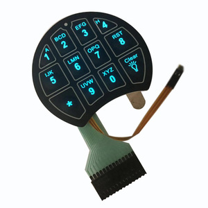 Membrana de teclado iluminada personalizada, interruptores con retroiluminación EL - Product Image 3