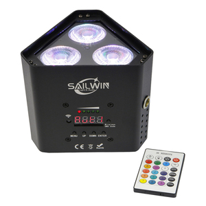 Rechargeable Wireless <strong>Led</strong> Uplight 4x18 RGBAW UV 6in1 Battery Powered <strong>LED</strong> Par Dj Uplights for Stage - Product Image 3