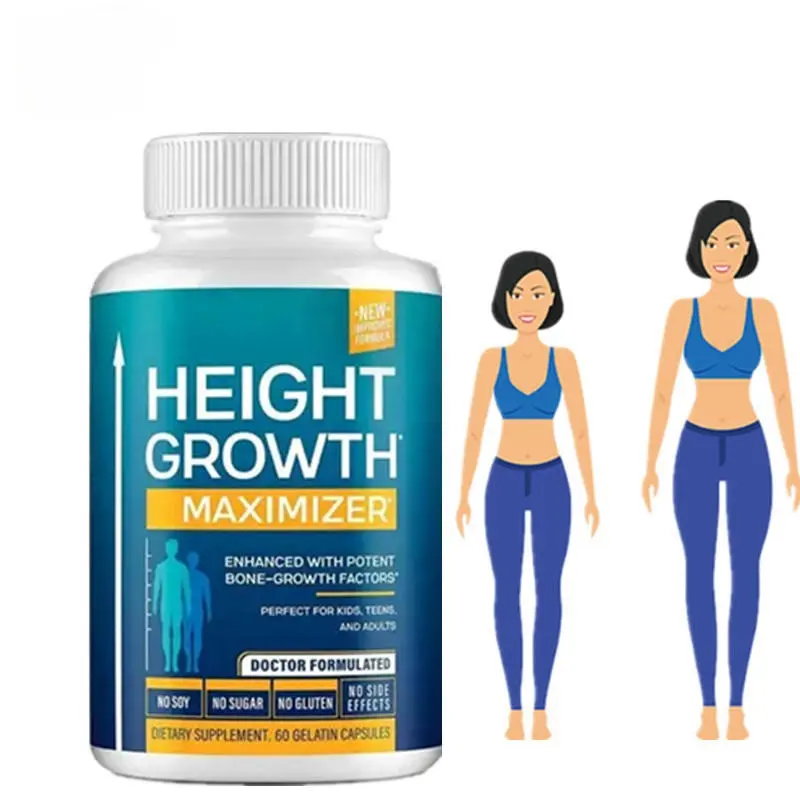 hot sell Height Growth Capsule For Bone Strength Get Taller Increases Bone Growth For Height Growth Maximizer with Calcium