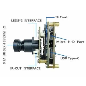 Profesyonel Ultra HD Starlight gece görüş IP kamera modülü 1/2 ''1080P 60FPS 2MP 2MP 85 renk WDR Mini kamera modülleri - Product Image 4