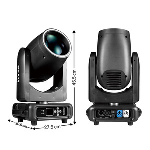 Topi 11R Mini 295w sorot bergerak lampu kepala lampu sorot panggung profesional untuk acara lampu Dj disko Kelab Malam - Product Image 5