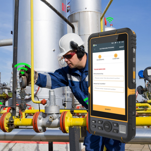 Hugerock t60ex bán buôn 5.5 inch không thấm nước <span class=keywords><strong>IP67</strong></span> 9000mAh NFC đọc mô-đun chống cháy nổ công nghiệp cầm tay Android PDAs - Product Image 2