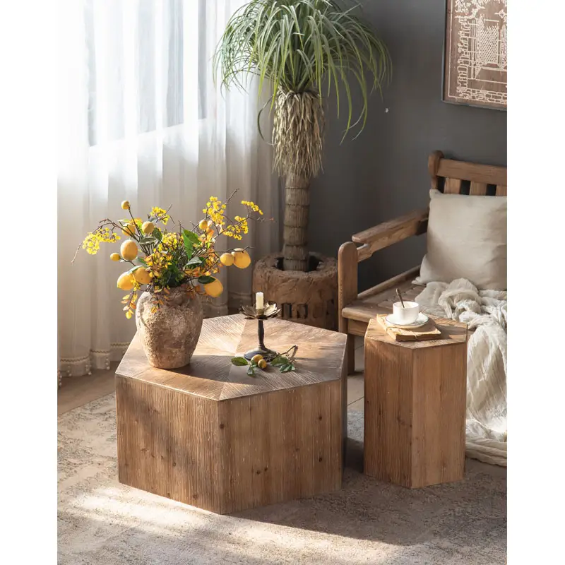 Benutzer definierte Holz möbel Großhändler Günstige Holz Couch tisch Wohnzimmer Niedrige Höhe Büro Tee Couch tisch