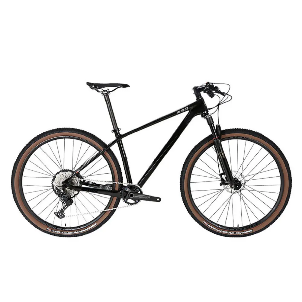 Bicicleta de montanha 29er Carbono com suspensão total 29 polegadas Plus 12 velocidades Shimano Carbono MTB